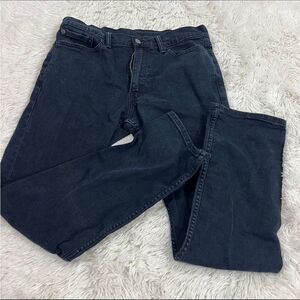 Levi’s 513 black jeans 32